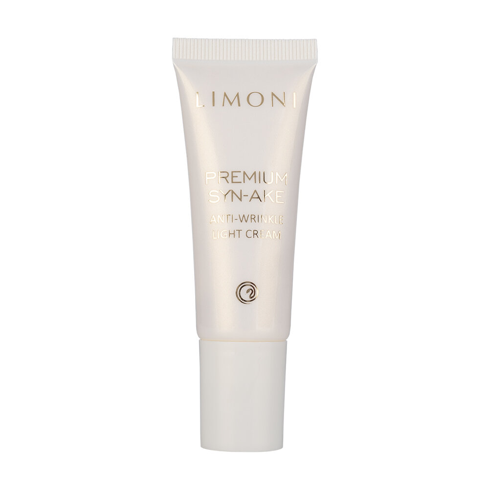 LIMONI Антивозрастной легкий крем для лица со зм.ядом Premium Syn-Ake Anti-Wrinkle Cream Light 25ml