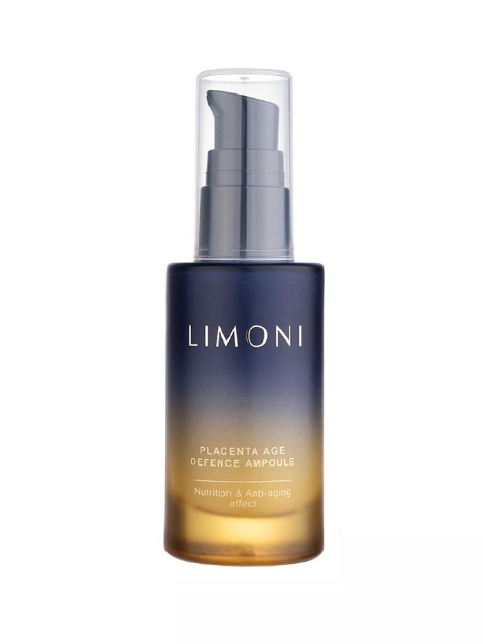 LIMONI Сыворотка для лица антивозрастная с плацентой Placenta Age Defenсe Ampoule 30ml