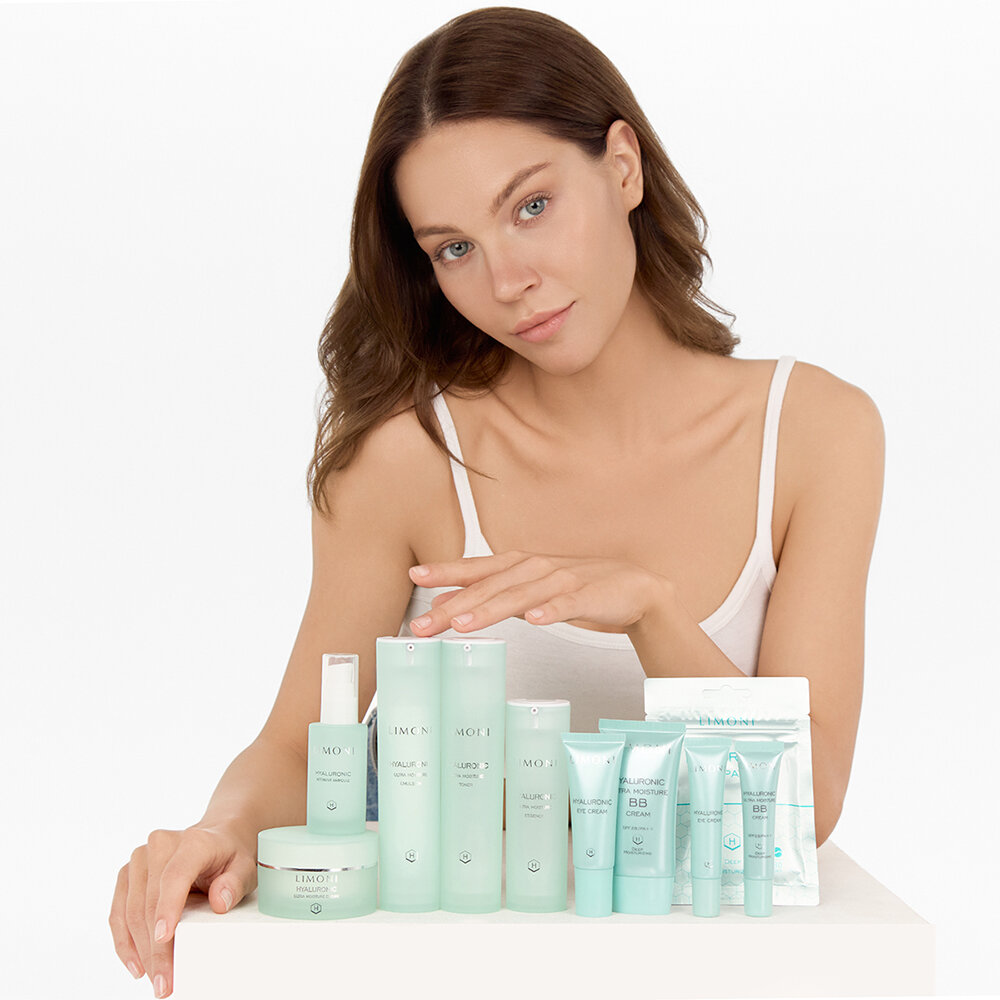 LIMONI Ультраувлажняющая эссенция для лица с гиалур.кислотой Hyaluronic Ultra Moisture Essence 30ml