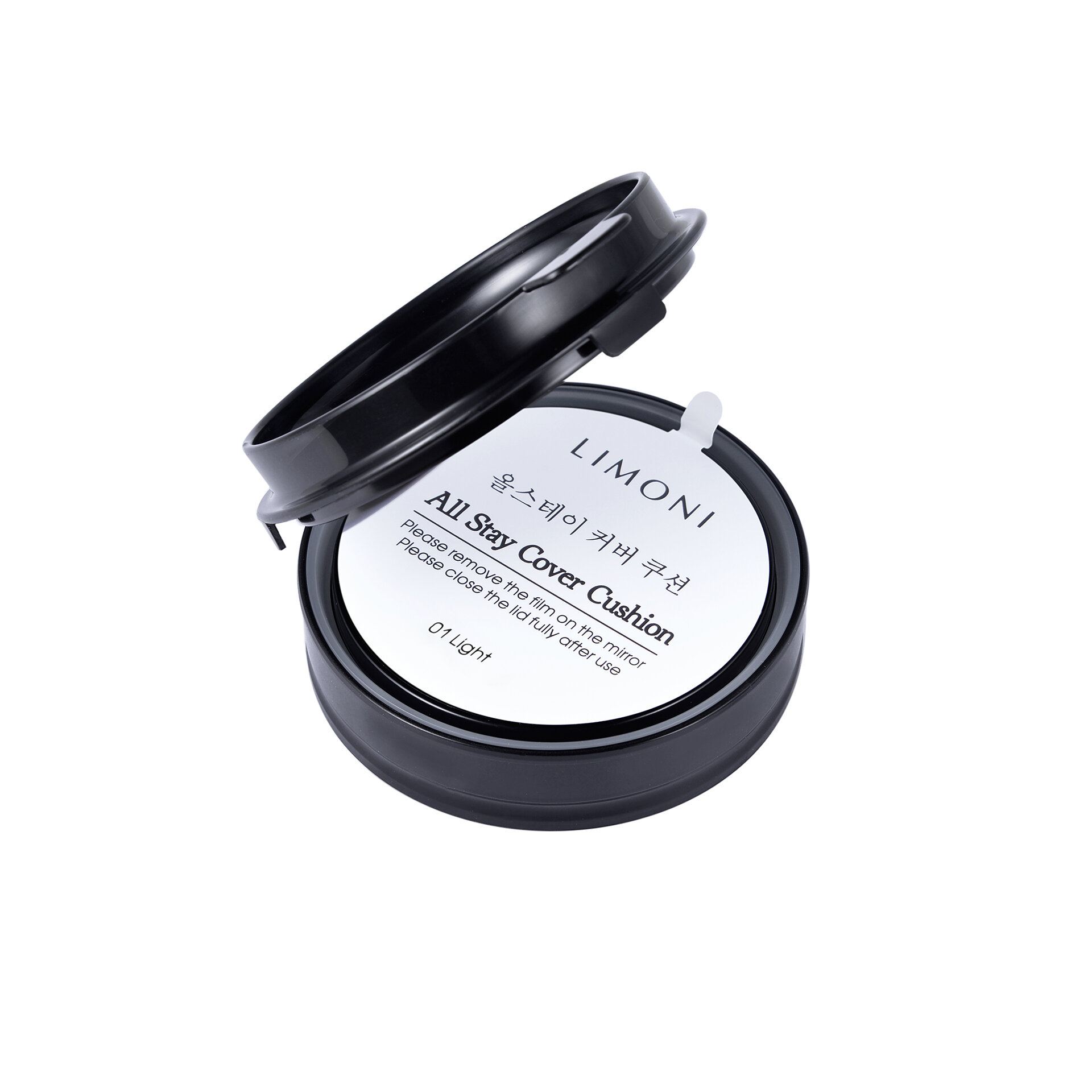 LIMONI Тональный флюид кушон All Stay Cover Cushion SPF 35 / PA++ Refill 01 Light 