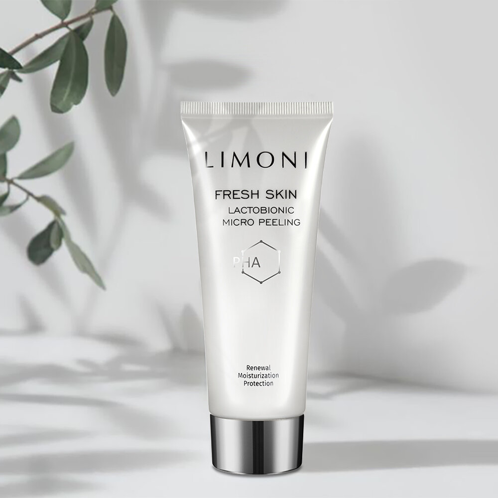 LIMONI Гель-скатка для лица Lactobionic Micro Peeling 100 ml
