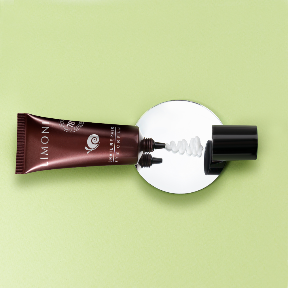 LIMONI Крем для век с экстрактом слизи улитки Snail Repair Eye Cream  25ml