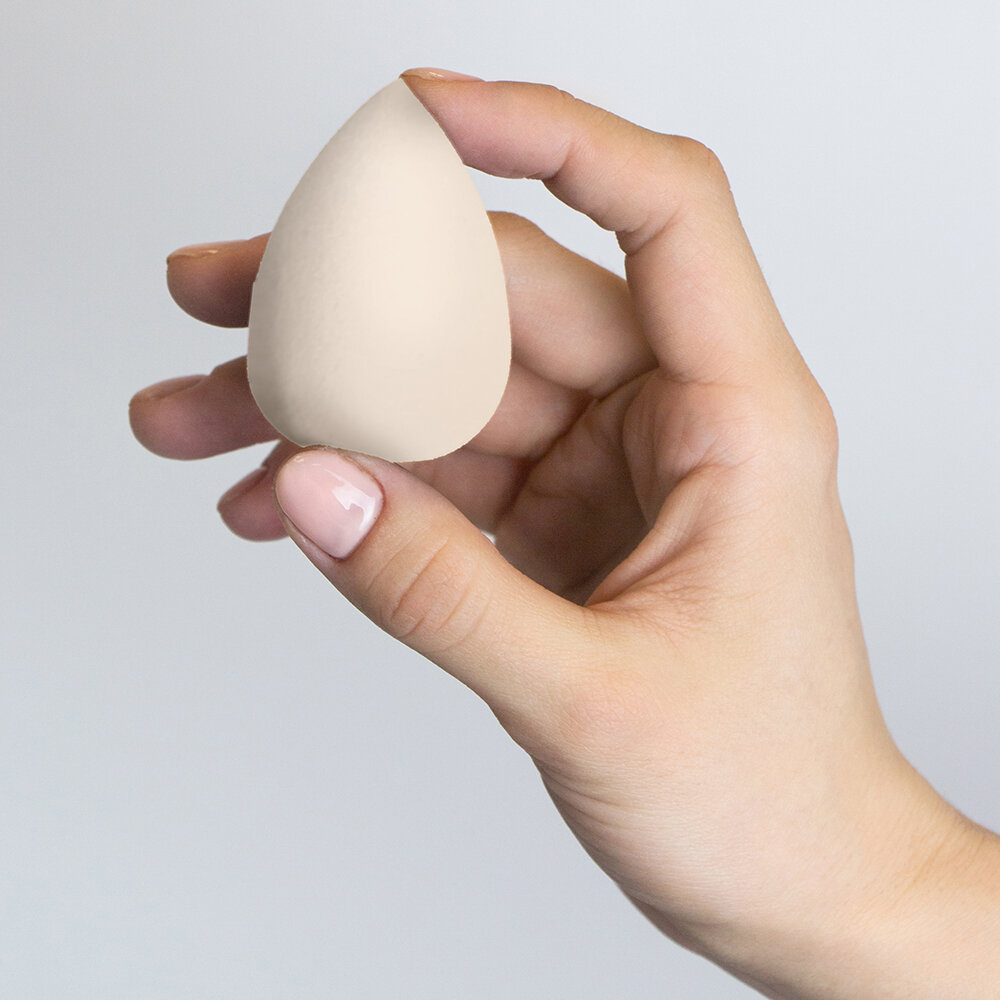 LIMONI Спонж для макияжа "Blender Makeup Sponge" Ivory ***