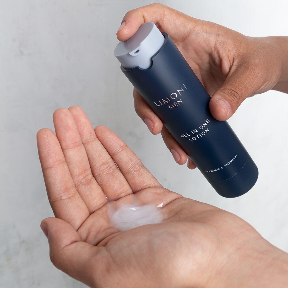 LIMONI MEN Мужской крем-лосьон для всех типов кожи ALL IN ONE LOTION 50ml