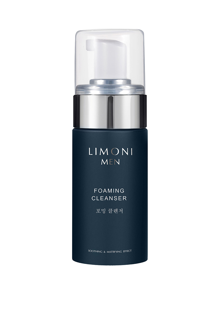 LIMONI MEN Мужская пенка для умывания для всех типов кожи Foaming Cleanser 100ml