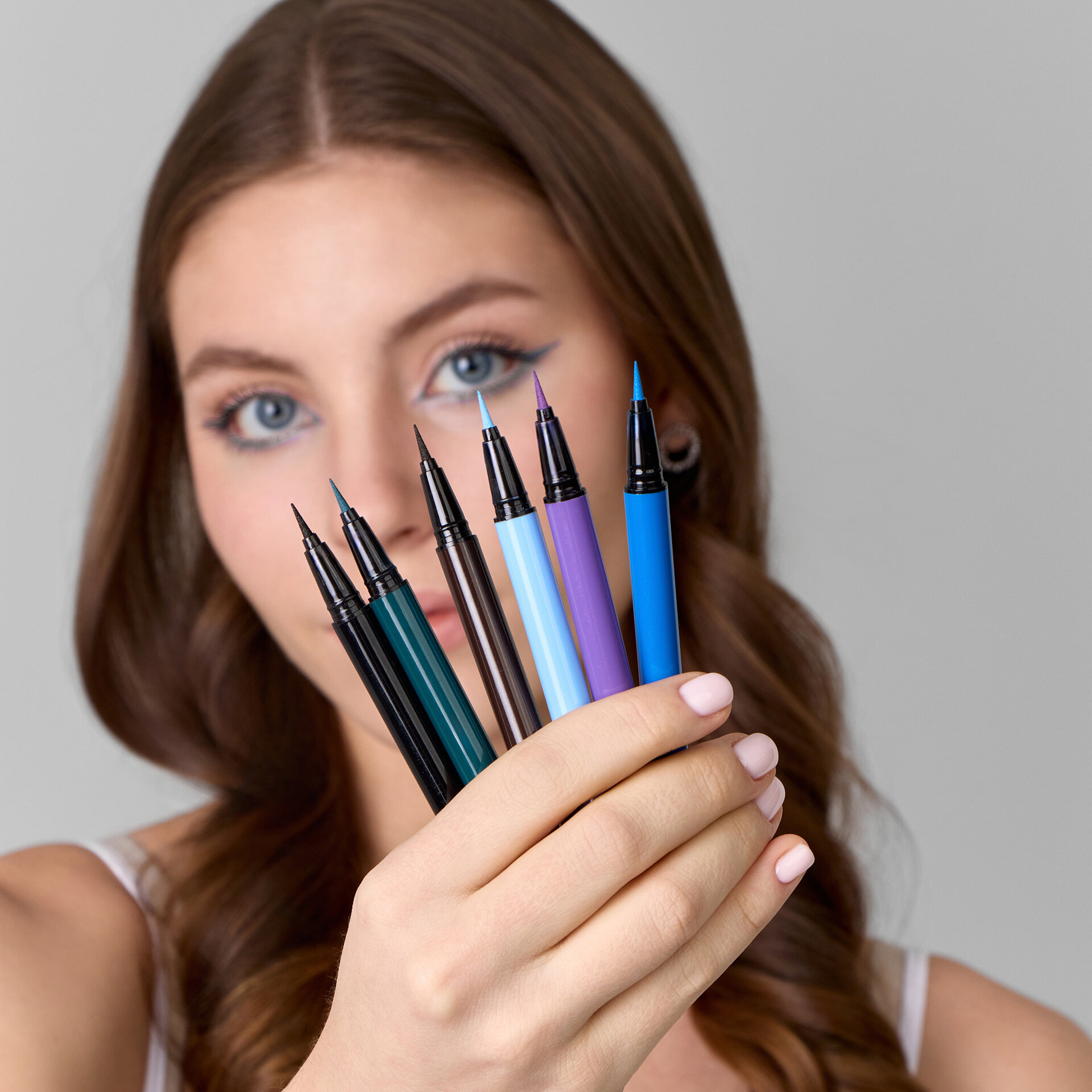 LIMONI Водостойкая подводка-фломастер  "Color Waterproof Eyestyler", тон 05