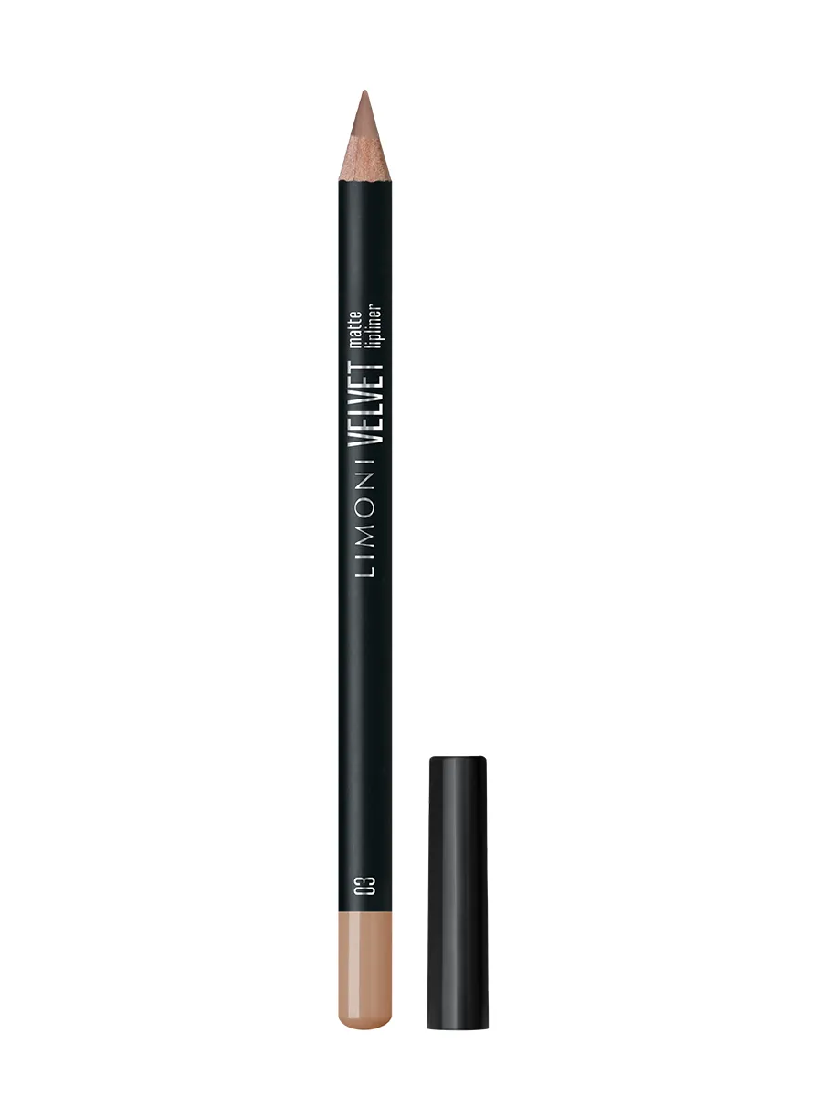 LIMONI Карандаш для губ "Velvet Matte Lipliner", тон 03