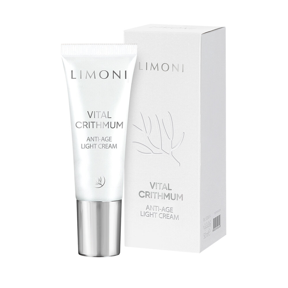 LIMONI Антивозрастной лёгкий крем для лица с критмумом VITAL CRITHMUM ANTI-AGE LIGHT CREAM 25ml