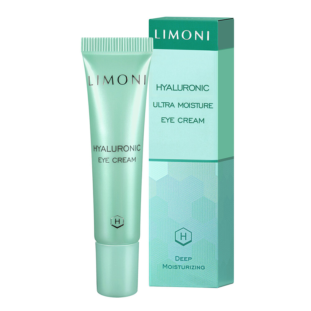LIMONI Ультраувлажняющий крем для век с гиалурон.кислотой Hyaluronic Ultra Moisture Eye Cream 15ml