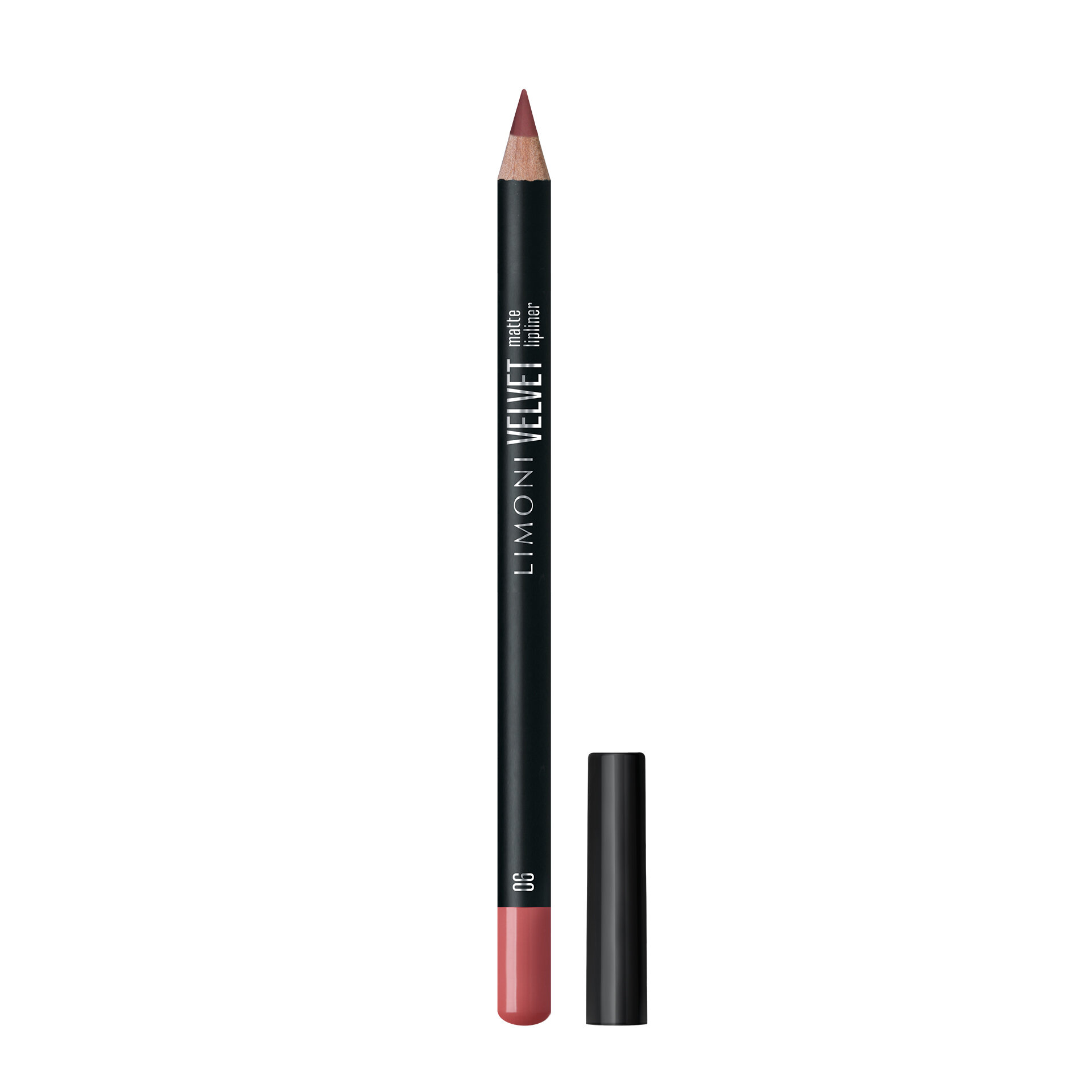 LIMONI Карандаш для губ "Velvet Matte Lipliner", тон 06