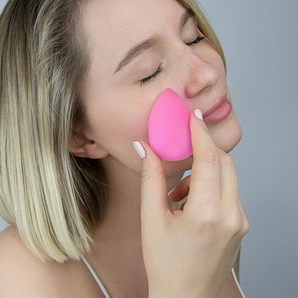 LIMONI Спонж для макияжа "Blender Makeup Sponge" Pink