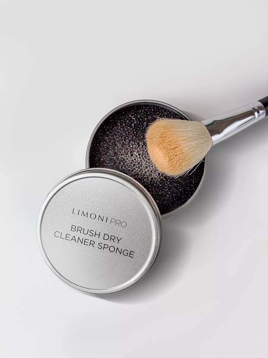 LIMONI Губка для сухого очищения кистей "Brush Dry Cleaner Sponge" 