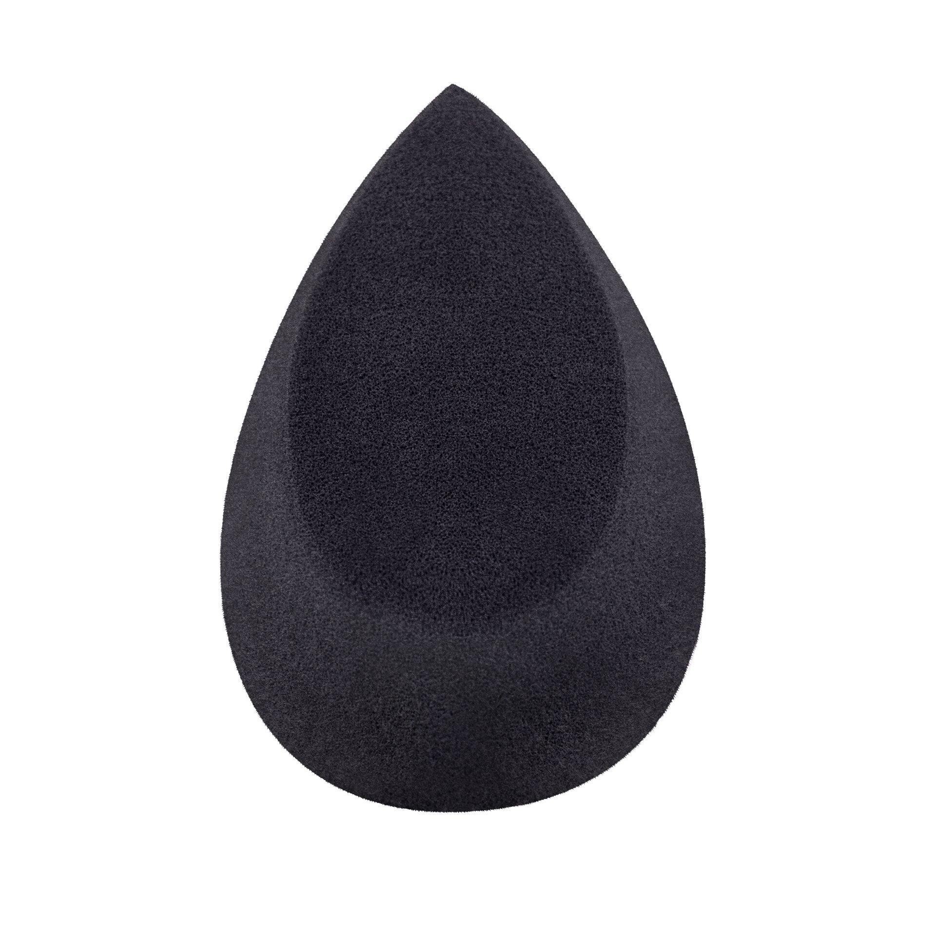 LIMONI Спонж для макияжа со скошенным краем " Velvet Makeup Sponge" Black 