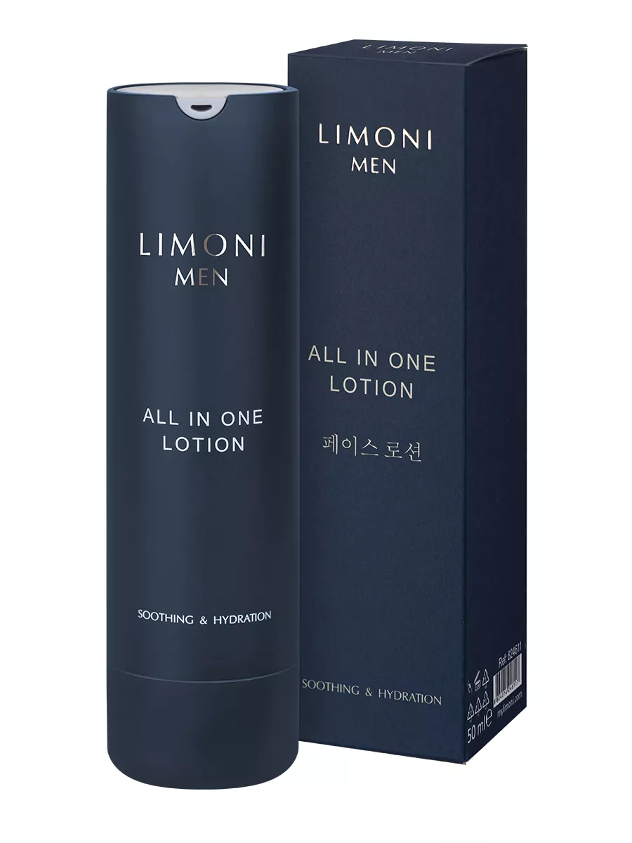 LIMONI MEN Мужской крем-лосьон для всех типов кожи ALL IN ONE LOTION 50ml