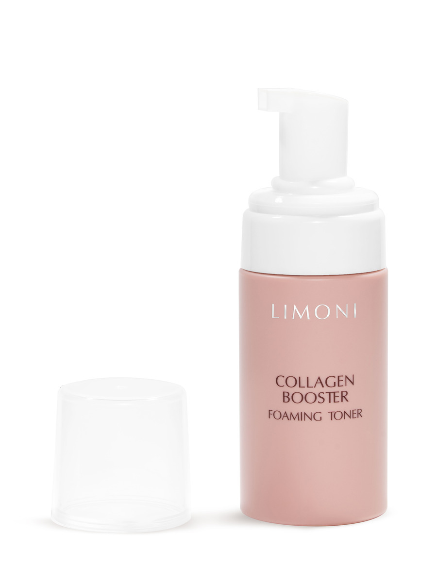 LIMONI Тонер-пенка с коллагеном Collagen Booster Foaming Toner 100мл/ml