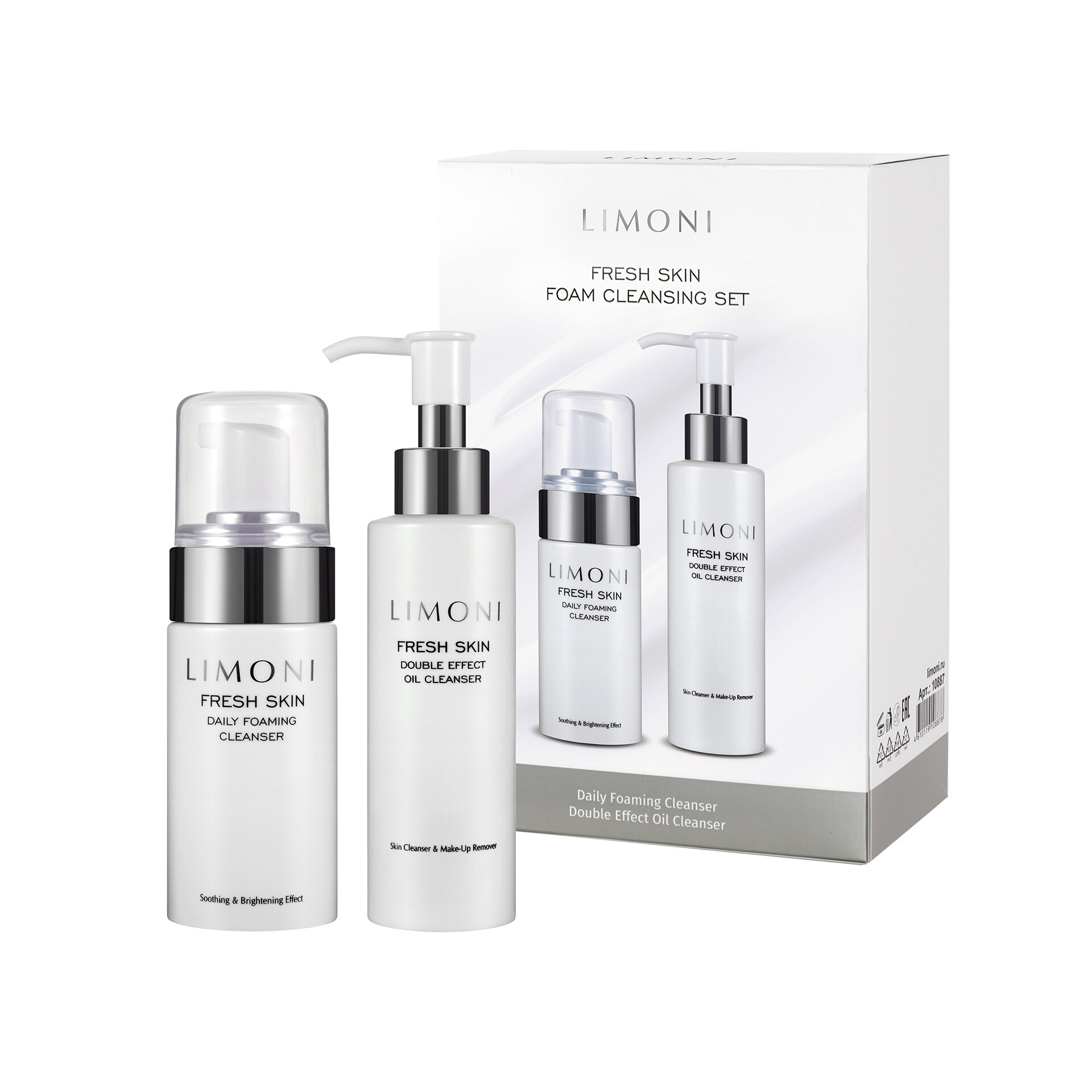 LIMONI Fresh Skin Foam Cleansing Set Набор для очищения кожи