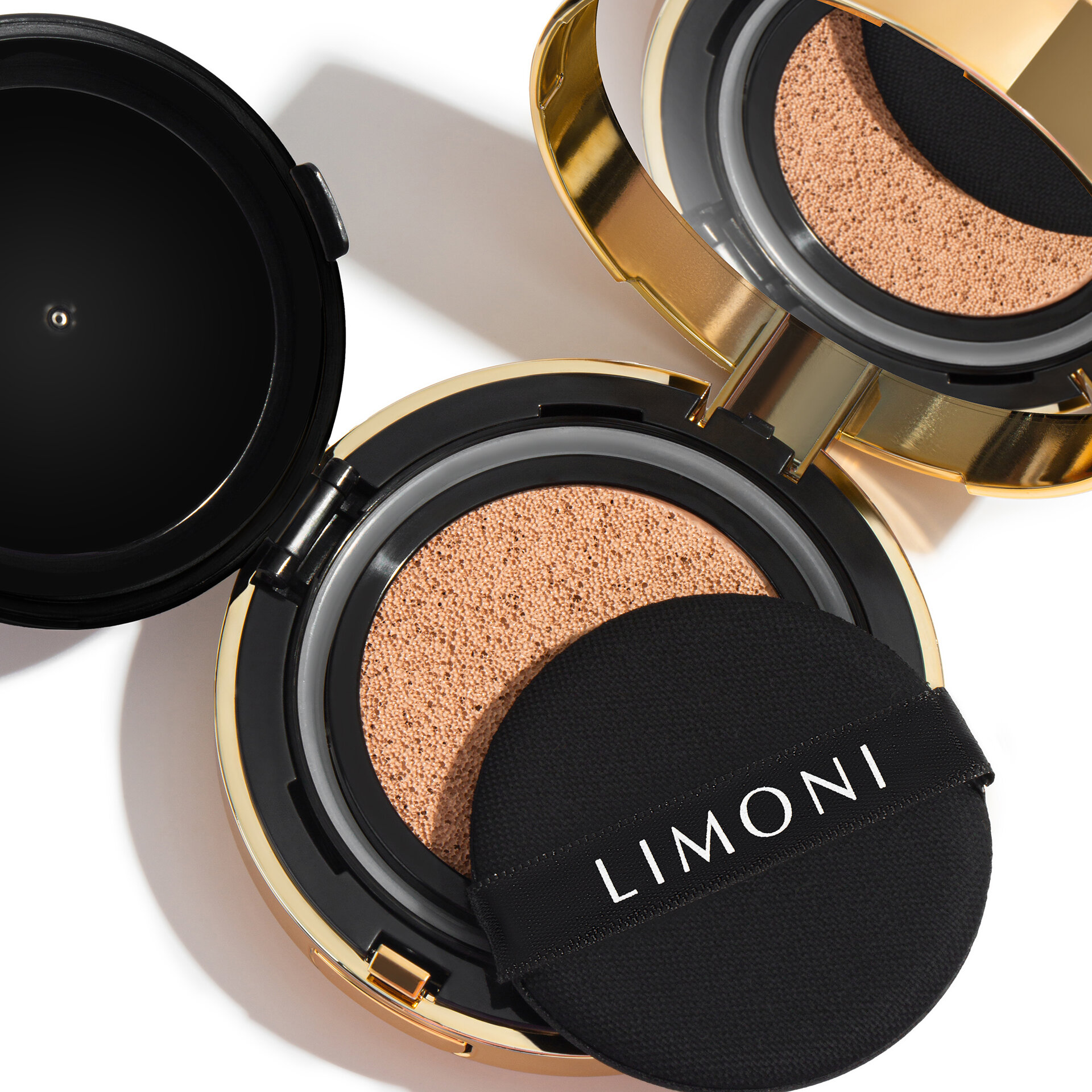 LIMONI Тон. флюид кушон All Stay Cover Cushion SPF 35 / PA++ Galaxy 03 Dark Medium***