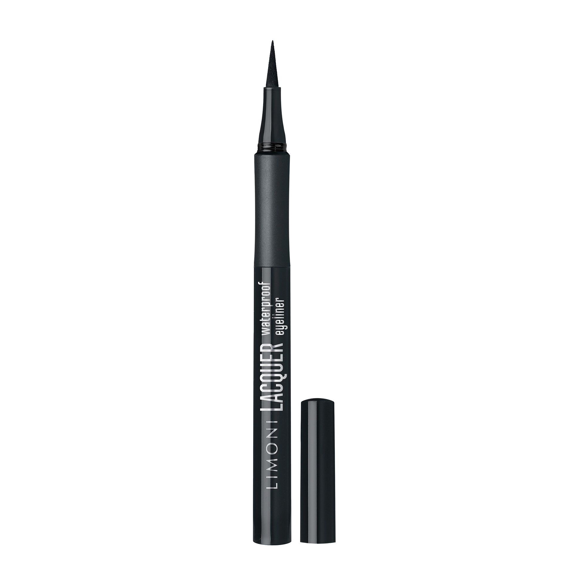 LIMONI Глянцевая водостойкая подводка-маркер "Lacquer Waterproof Eyeliner", тон 01
