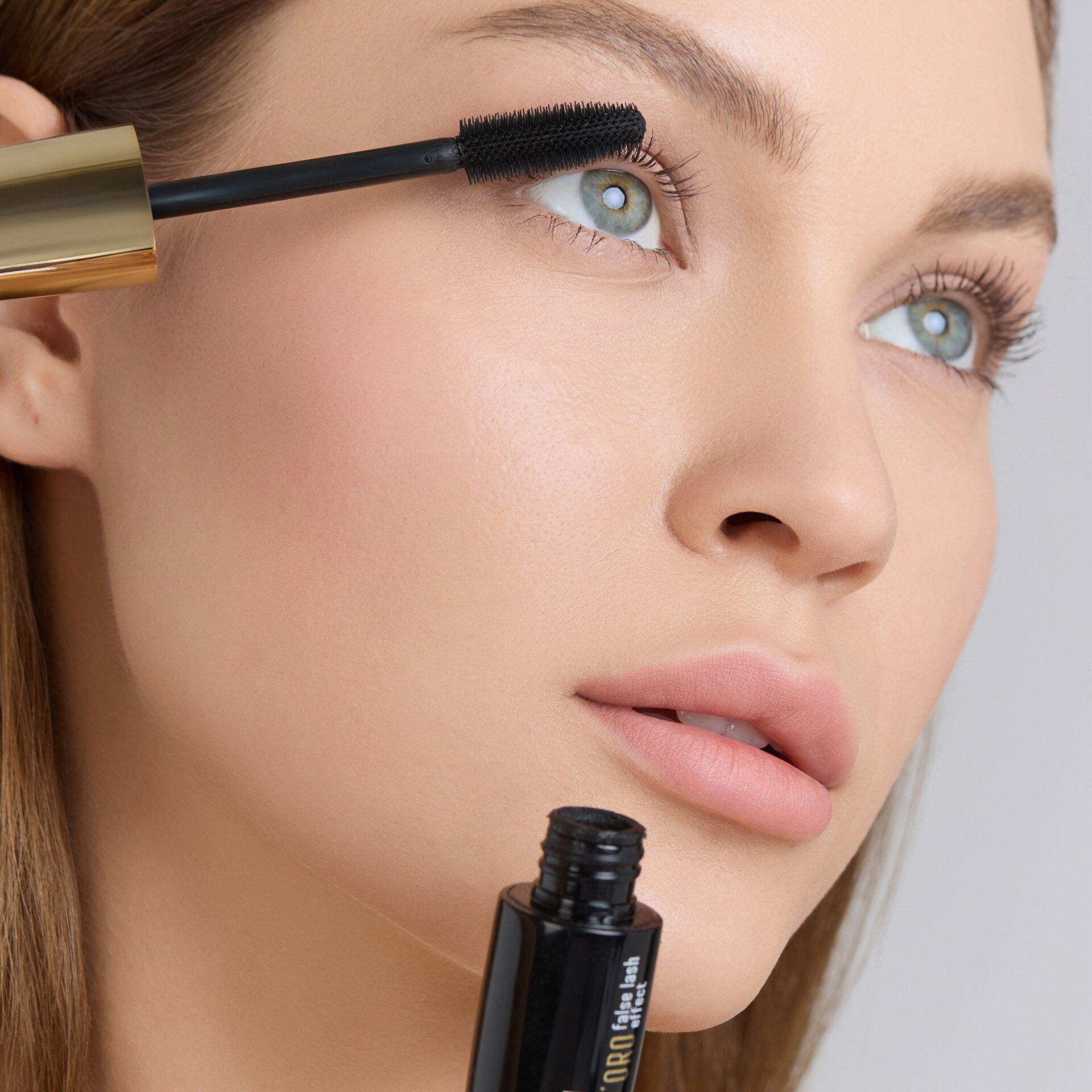 LIMONI Тушь эффект накладных ресниц "Mascara D'oro" тон 01 black" NEW