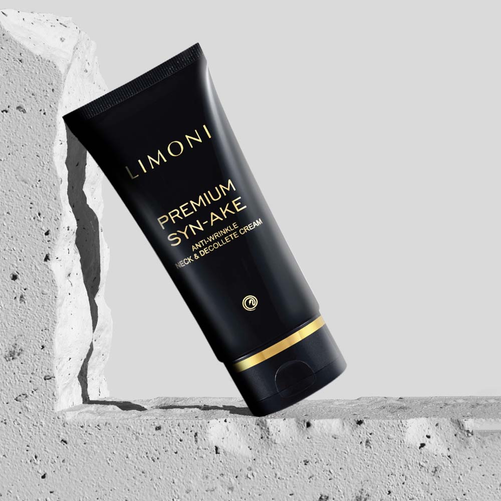 LIMONI Антивозрастной крем для шеи и декольте Premium Syn-Ake Anti-Wrinkle Neck&Decollete Cream 75
