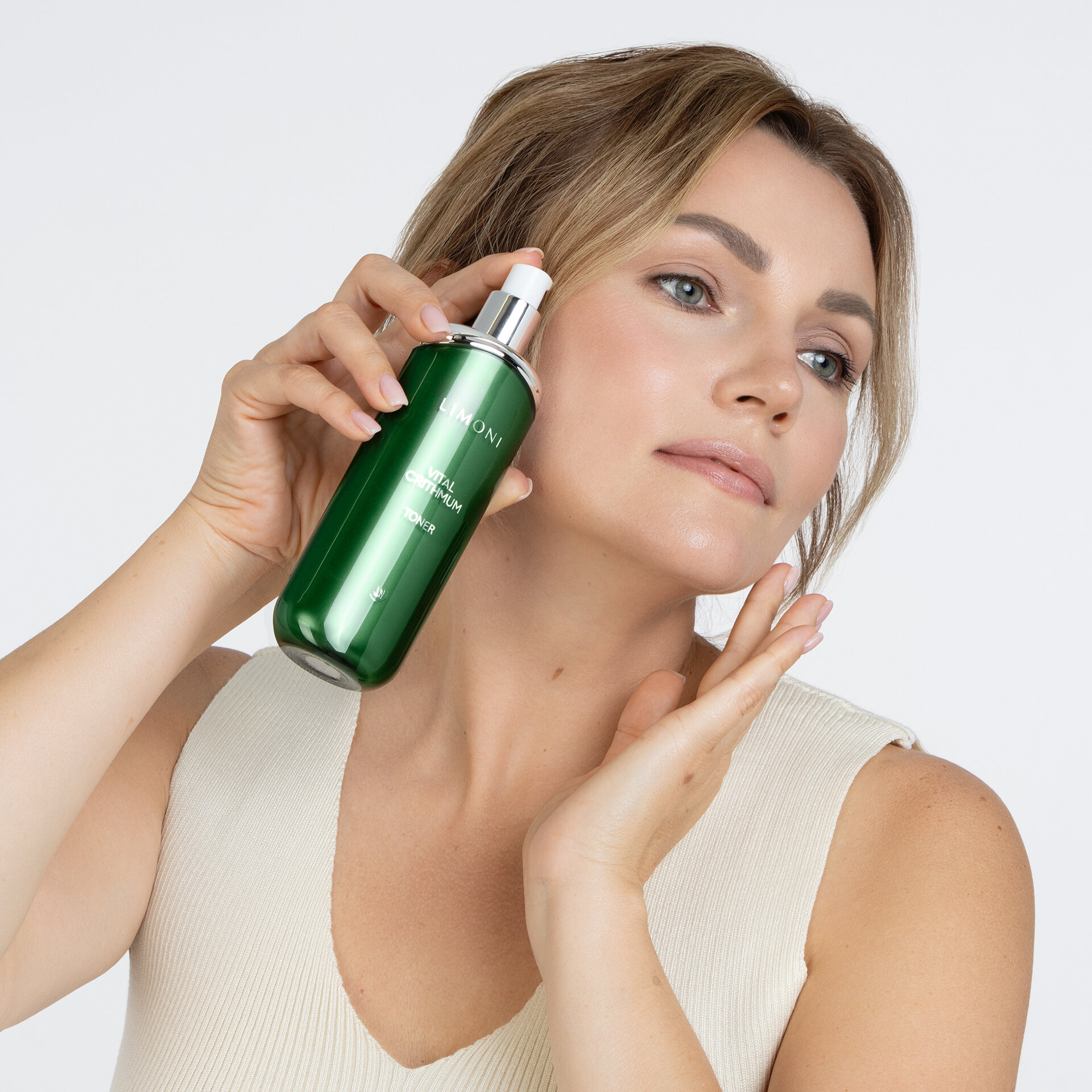 LIMONI Антивозрастной тонер для лица с критмумом VITAL CRITHMUM ANTI-AGE TONER 100ml