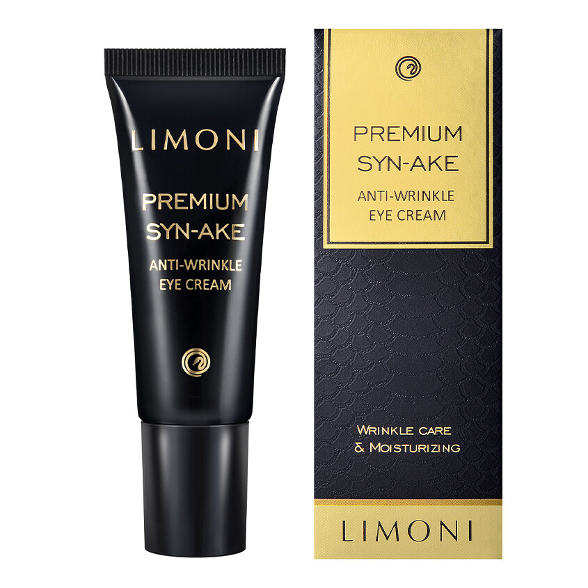 LIMONI Антивозрастной крем для век со змеиным ядом Premium Syn-Ake Anti-Wrinkle Eye Cream 25ml