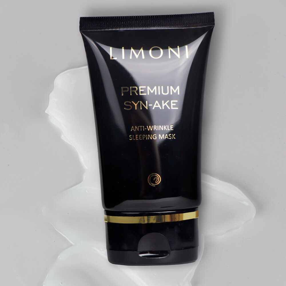 LIMONI Антивозрастная ночная маска со змеиным ядом Premium Syn-Ake Anti-Wrinkle Sleeping Mask 50 ml