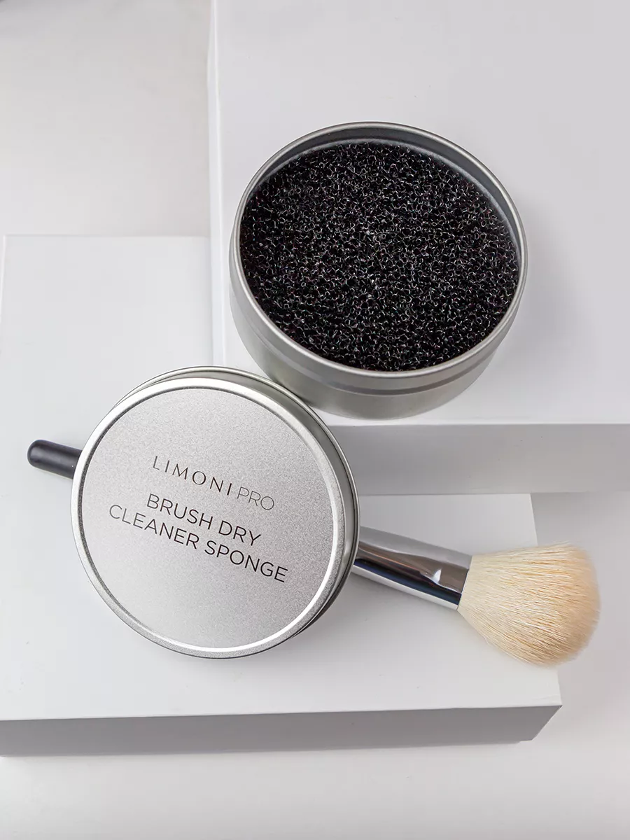 LIMONI Губка для сухого очищения кистей "Brush Dry Cleaner Sponge" 