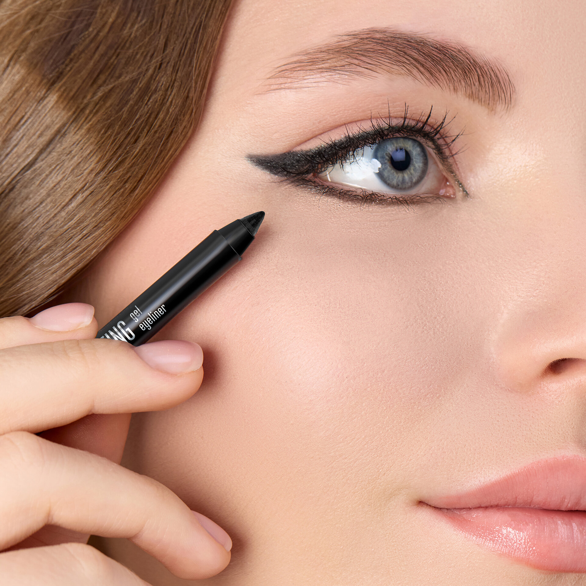 LIMONI Устойчивый гелевый карандаш для глаз "Long-lasting Gel Eyeliner", тон 01