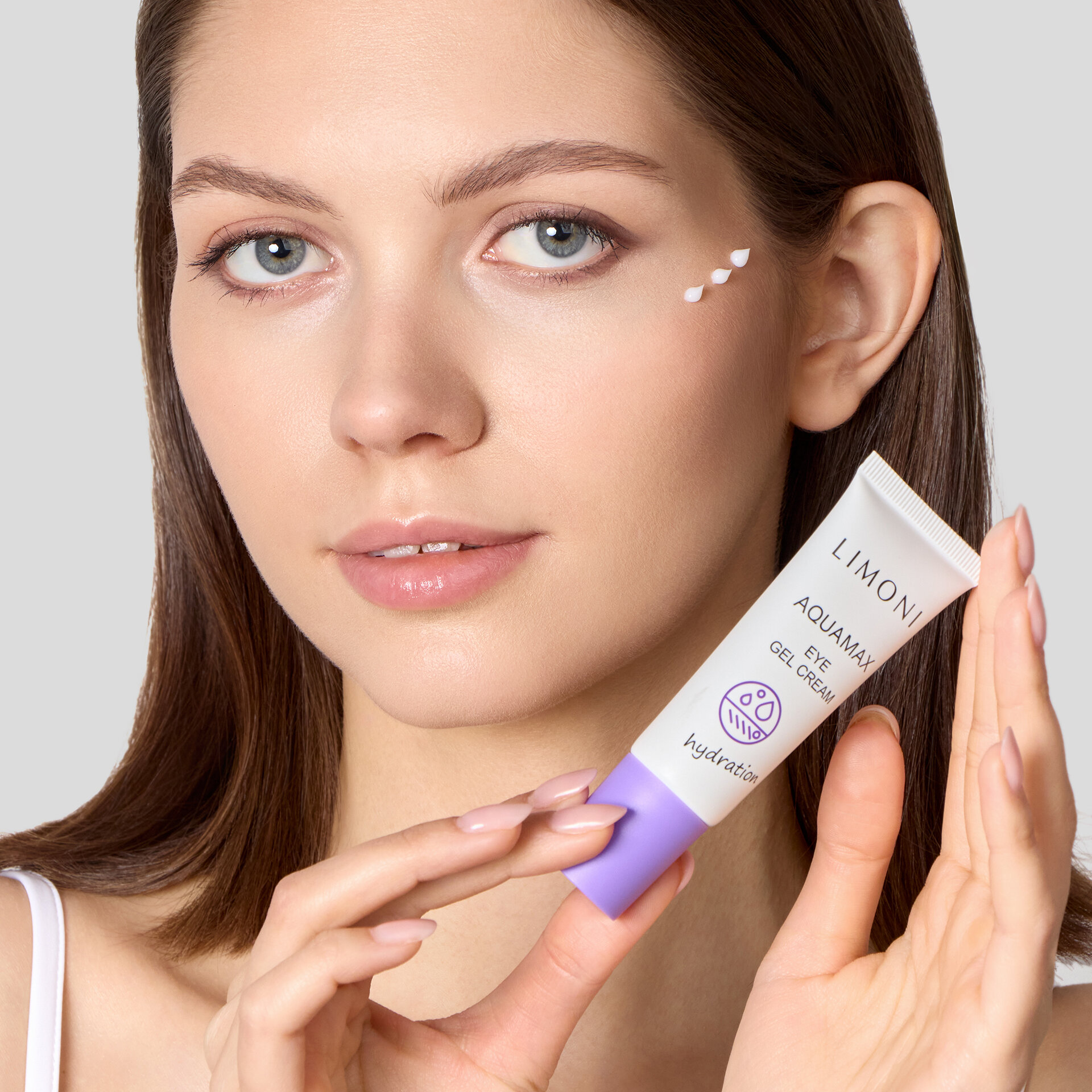 LIMONI Увлажняющий гель-крем для век AQUAMAX EYE GEL CREAM 25ml