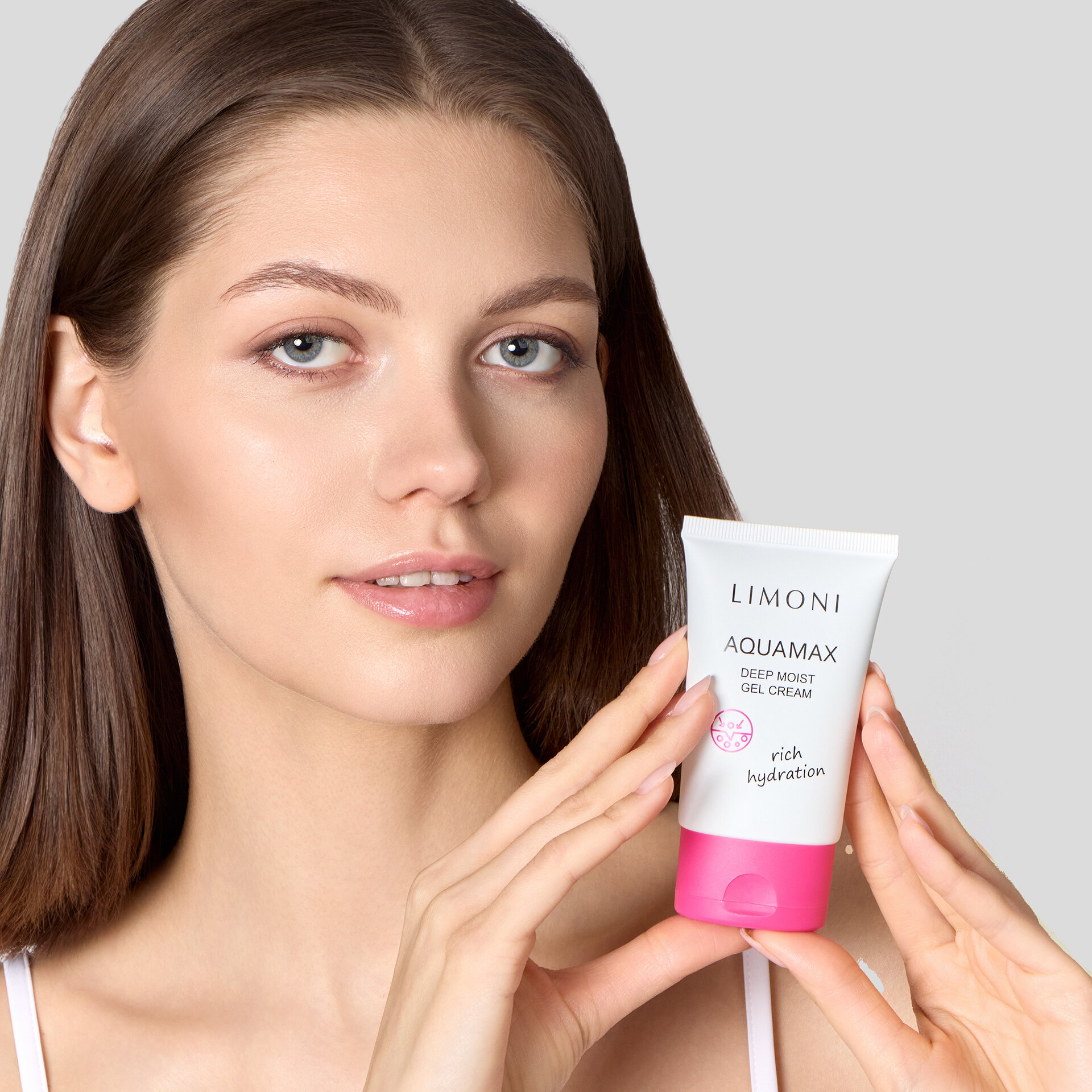  LIMONI Глубокоувлажняющий гель-крем для лица AQUAMAX DEEP MOIST GEL CREAM 50ml