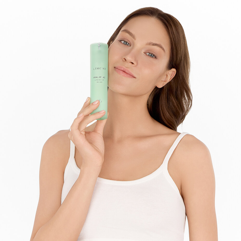 LIMONI Ультраувлажняющая эмульсия для лица с гиалуроновой кислотой Hyaluronic Ultra Moisture Emul