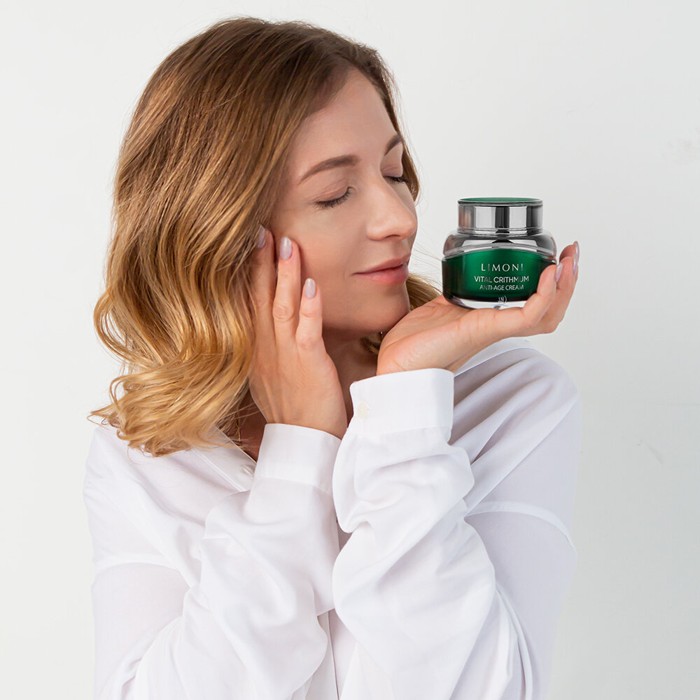 LIMONI Антивозрастной крем для лица с критмумом VITAL CRITHMUM ANTI-AGE CREAM 50ml