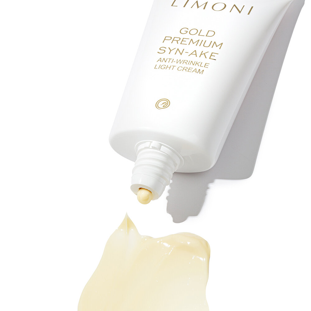 LIMONI Антивоз.лёгкий крем для лица со зм.и зол.Gold Premium Syn-Ake Anti-Wrinkle Light Cream 50ml