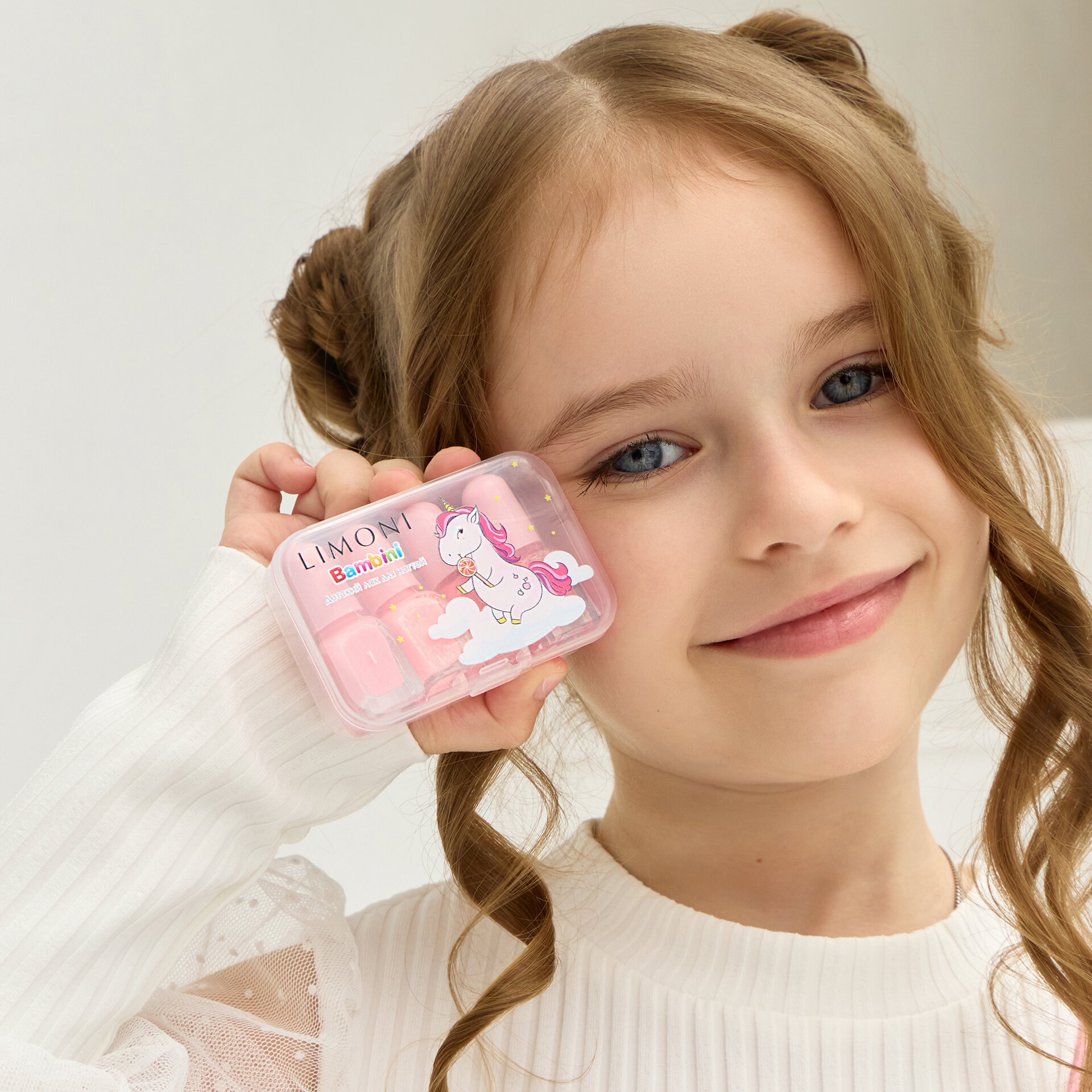 LIMONI Набор мини лаков для ногтей №1 Bambini Mini Nail (лак 1,2,3,4)