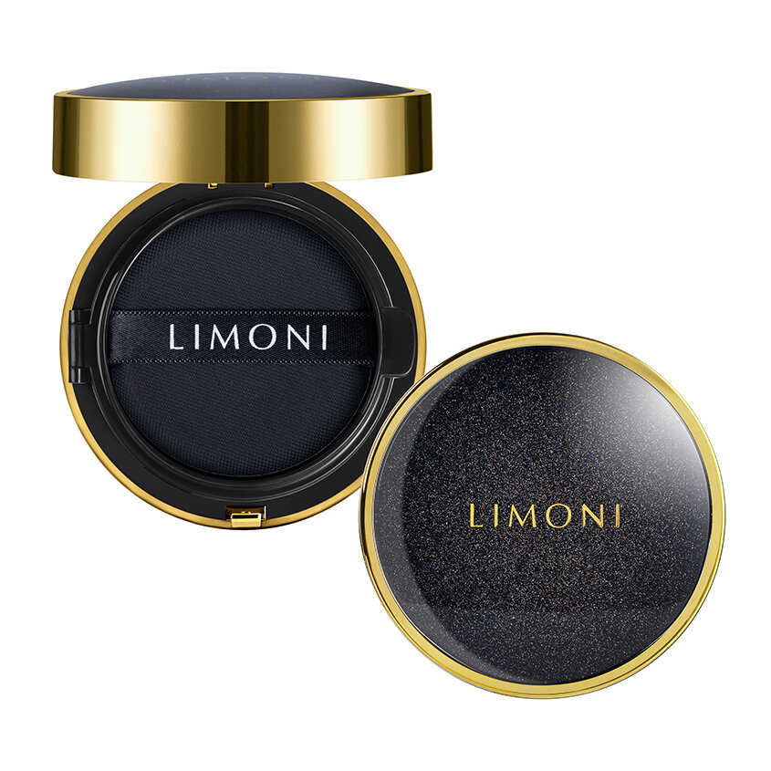 LIMONI Тон. флюид кушон All Stay Cover Cushion SPF 35 / PA++ Galaxy 03 Dark Medium***