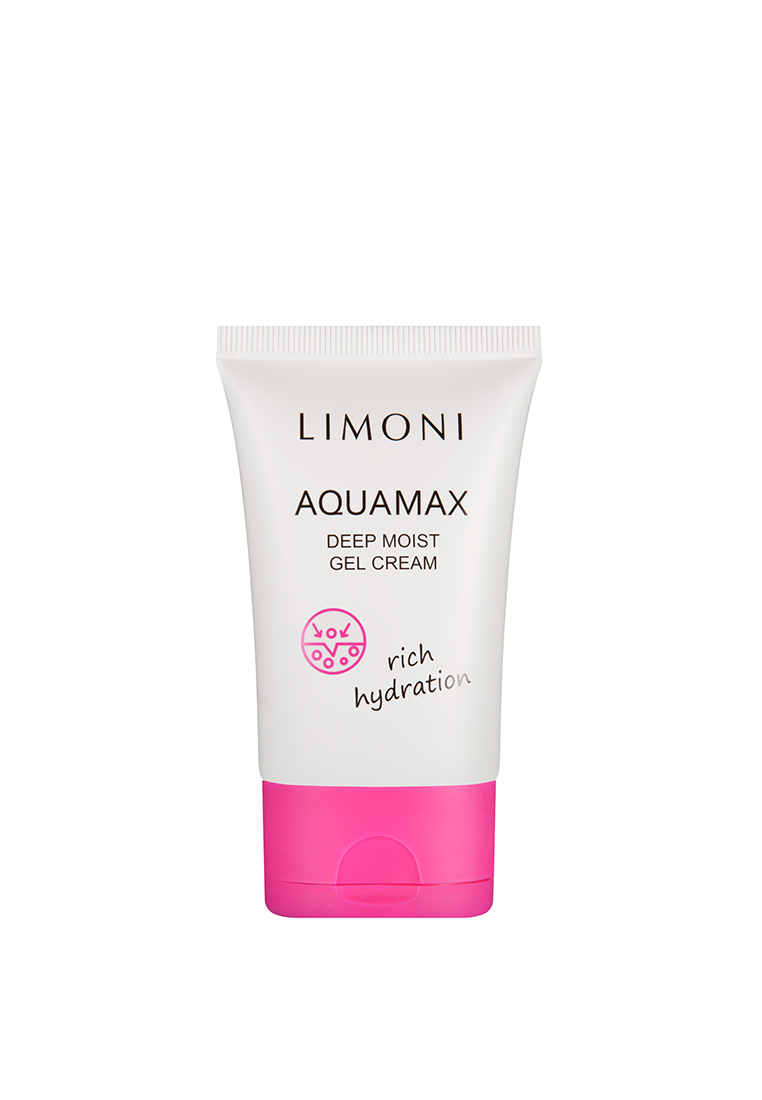  LIMONI Глубокоувлажняющий гель-крем для лица AQUAMAX DEEP MOIST GEL CREAM 50ml