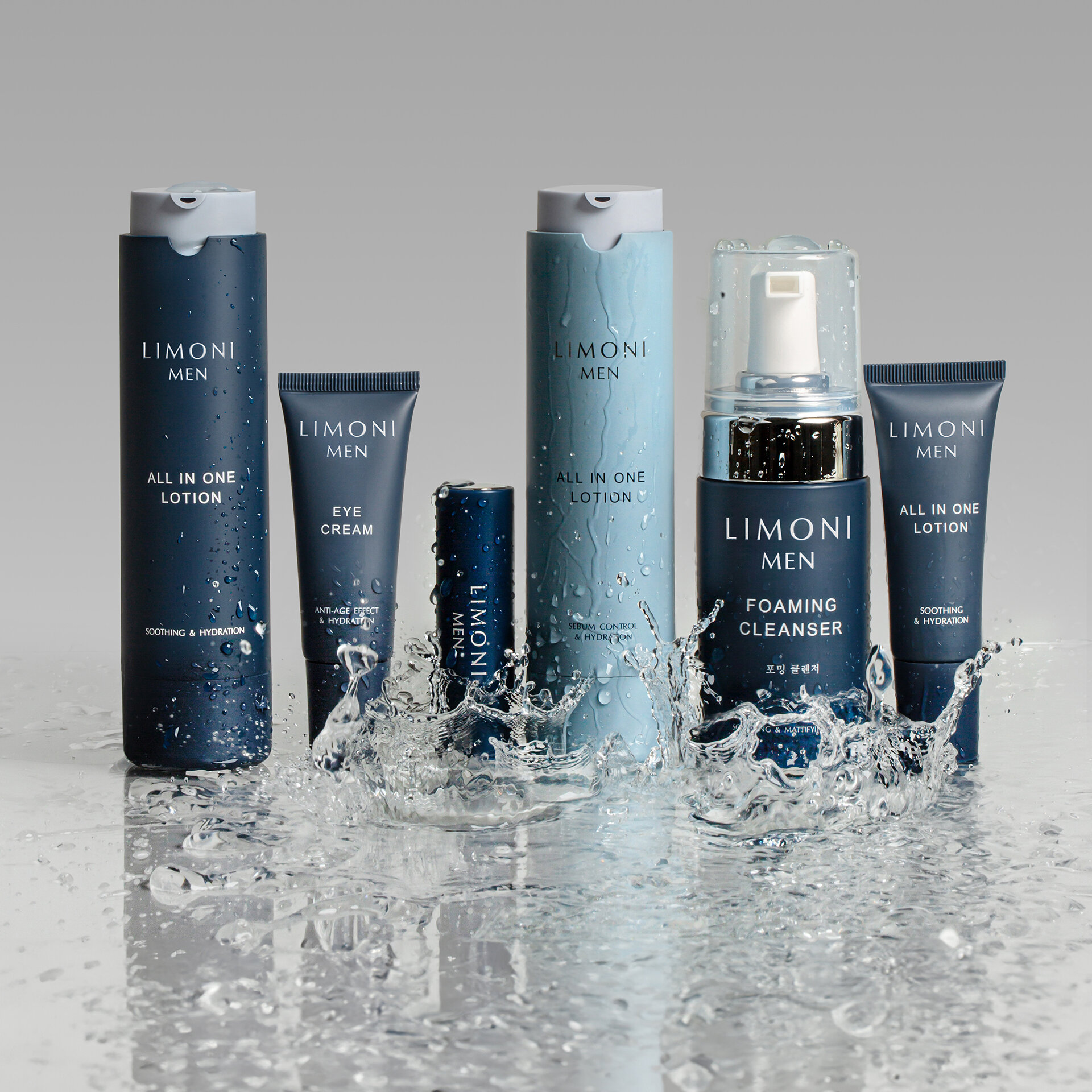 LIMONI MEN Мужской крем-лосьон для жирной кожи ALL IN ONE NO-SEBUM LOTION 25ml