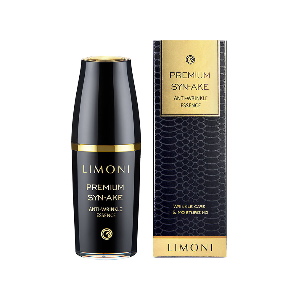 LIMONI Антивозрастная эссенция для лица со змеиным ядом Premium Syn-Ake Anti-Wrinkle Essenсe 50ml***