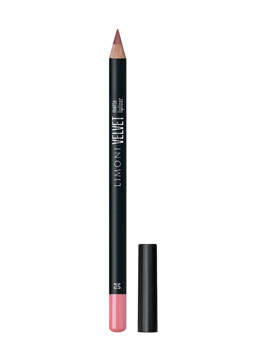 LIMONI Карандаш для губ "Velvet Matte Lipliner", тон 04