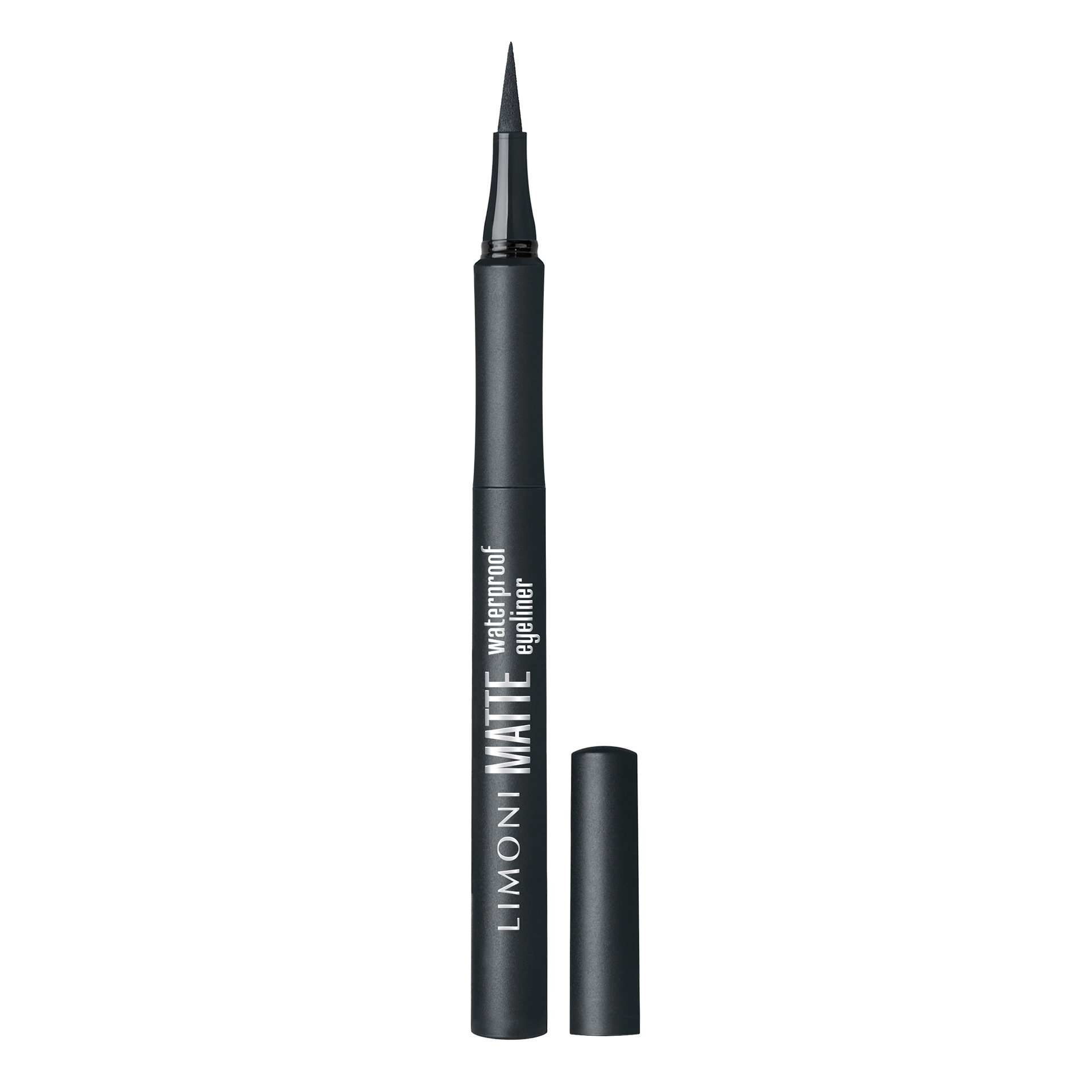 LIMONI Водостойкая матовая подводка-маркер "Matte Waterproof Eyeliner", тон 01