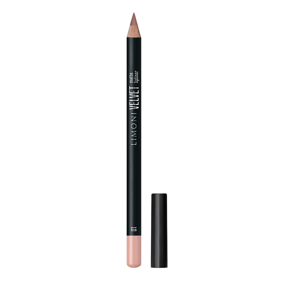 LIMONI Карандаш для губ "Velvet Matte Lipliner", тон 01 