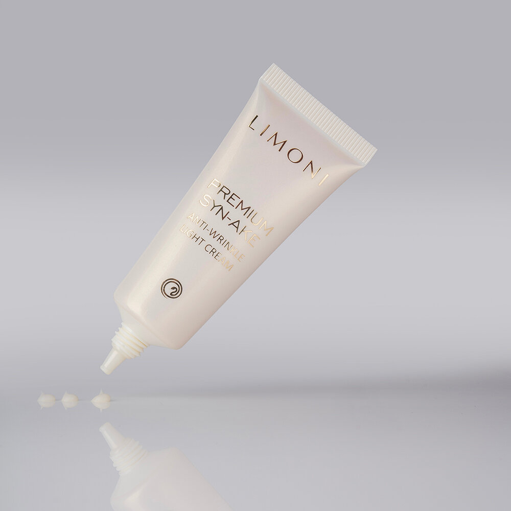 LIMONI Антивозрастной легкий крем для лица со зм.ядом Premium Syn-Ake Anti-Wrinkle Cream Light 25ml