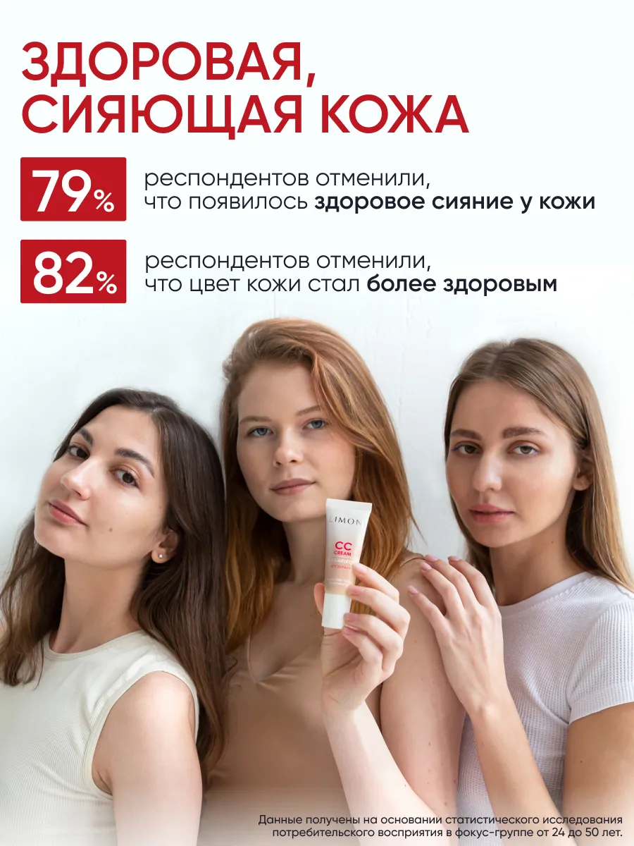 LIMONI CC крем для лица корректирующий CC Cream Chameleon 15ml