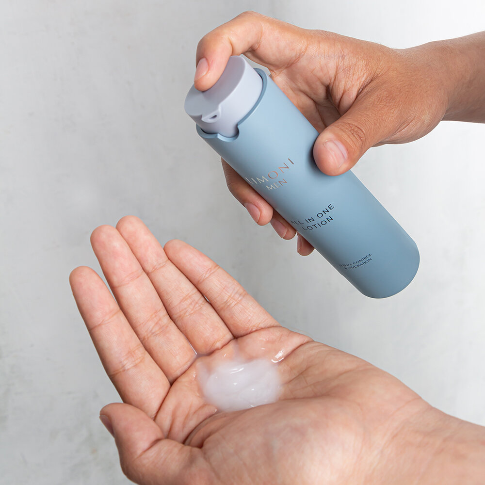 LIMONI MEN Мужской крем-лосьон для жирной кожи ALL IN ONE NO-SEBUM LOTION 50ml