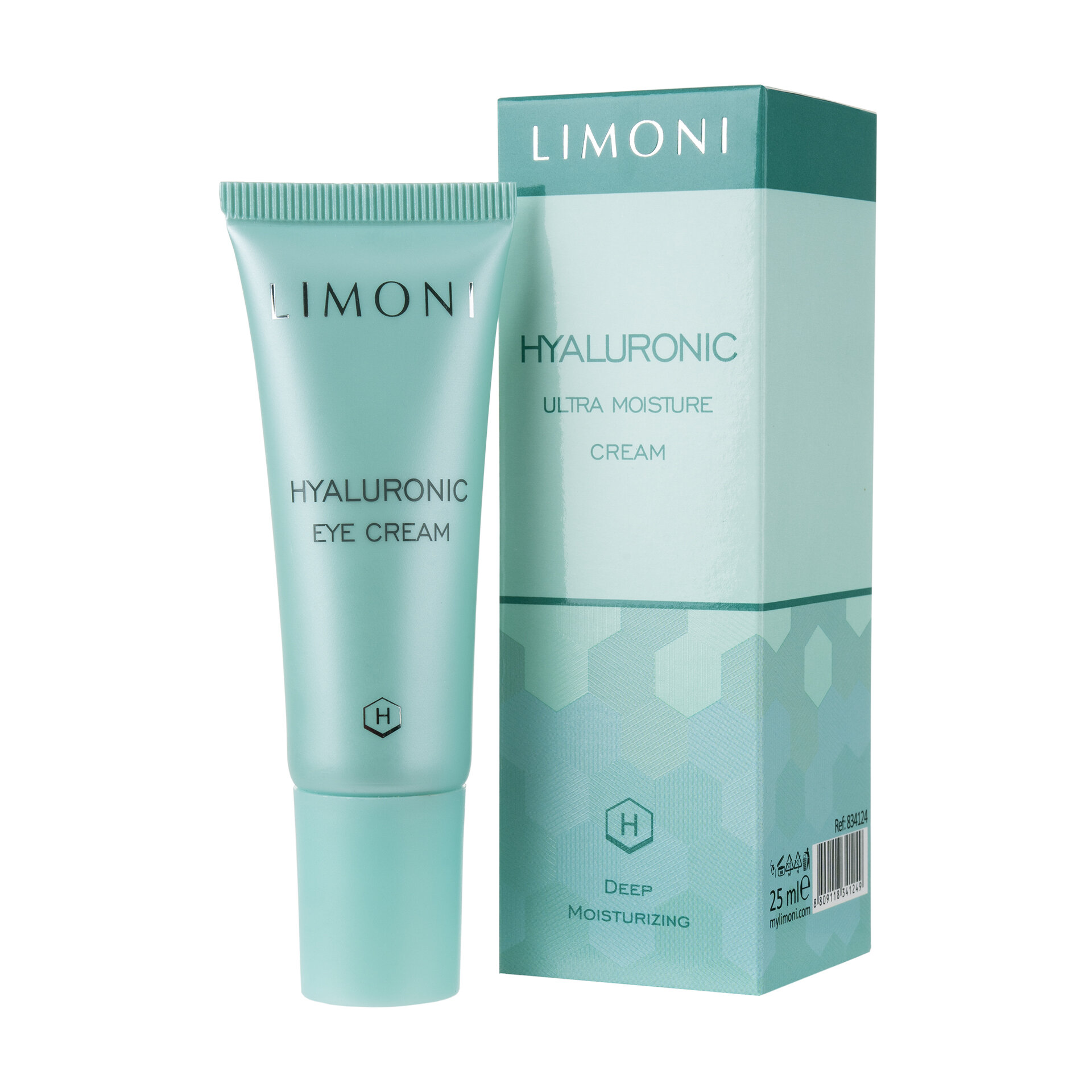 LIMONI Ультраувлажняющий крем для лица с гиал.кислотой Hyaluronic Ultra Moisture Cream 25ml