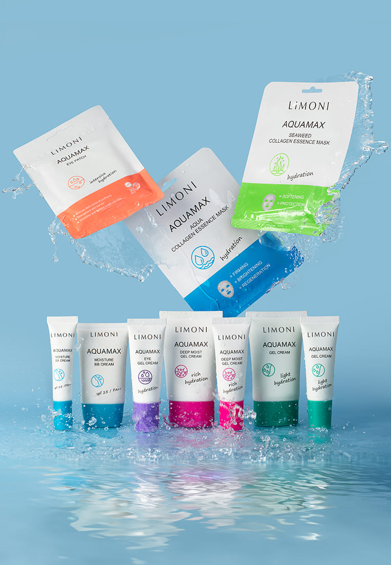  LIMONI Глубокоувлажняющий гель-крем для лица AQUAMAX DEEP MOIST GEL CREAM 50ml