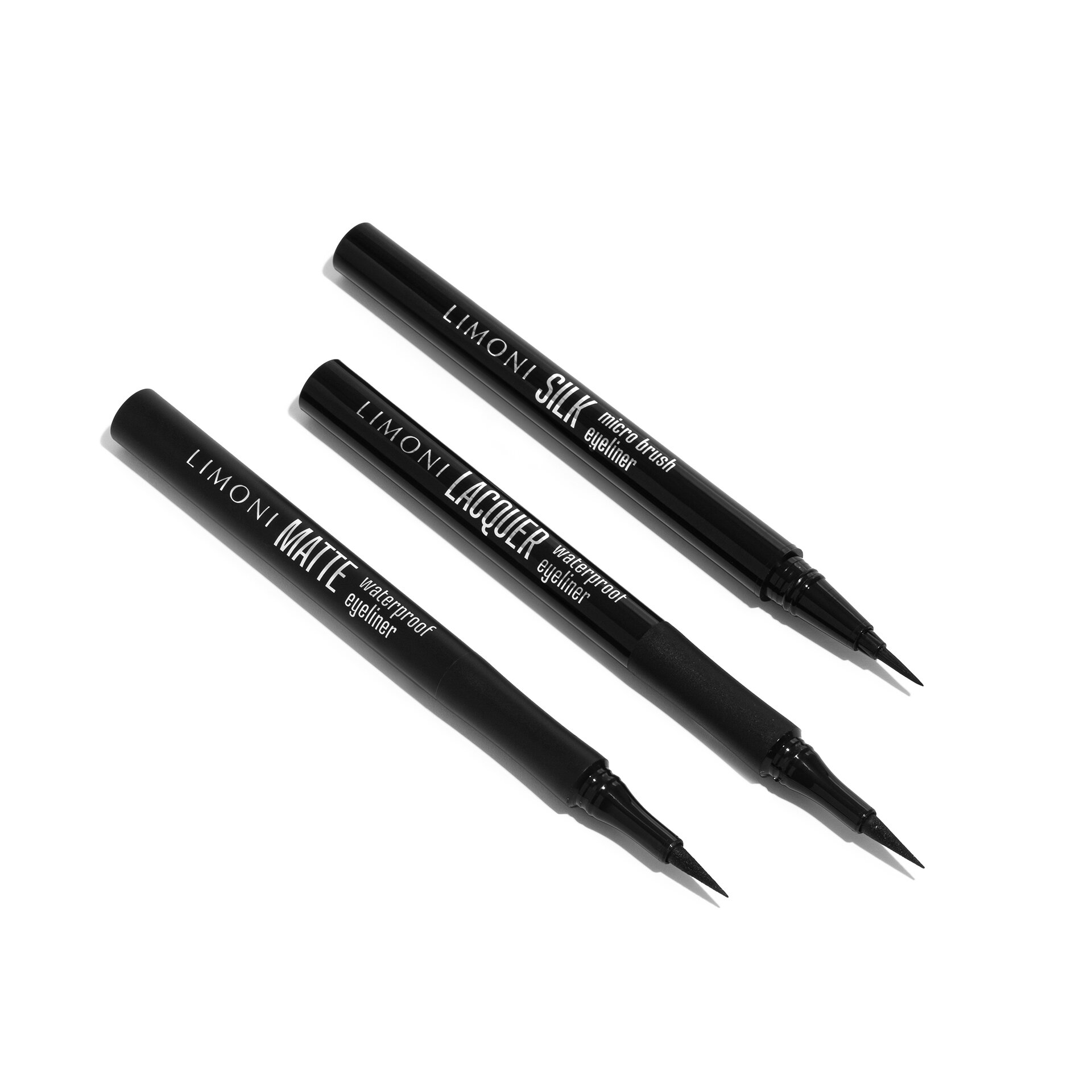 LIMONI Водостойкая матовая подводка-маркер "Matte Waterproof Eyeliner", тон 01