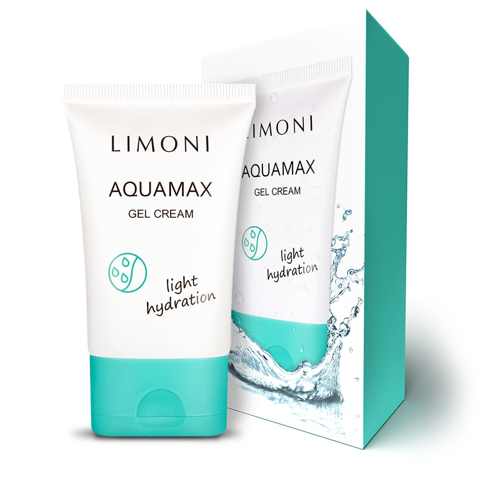 LIMONI Увлажняющий гель-крем для лица AQUAMAX GEL CREAM  50ml