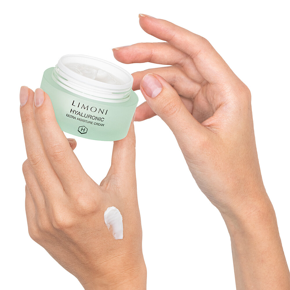 LIMONI Ультраувлажняющий крем для лица с гиалуроновой кислотой Hyaluronic Ultra Moisture Cream